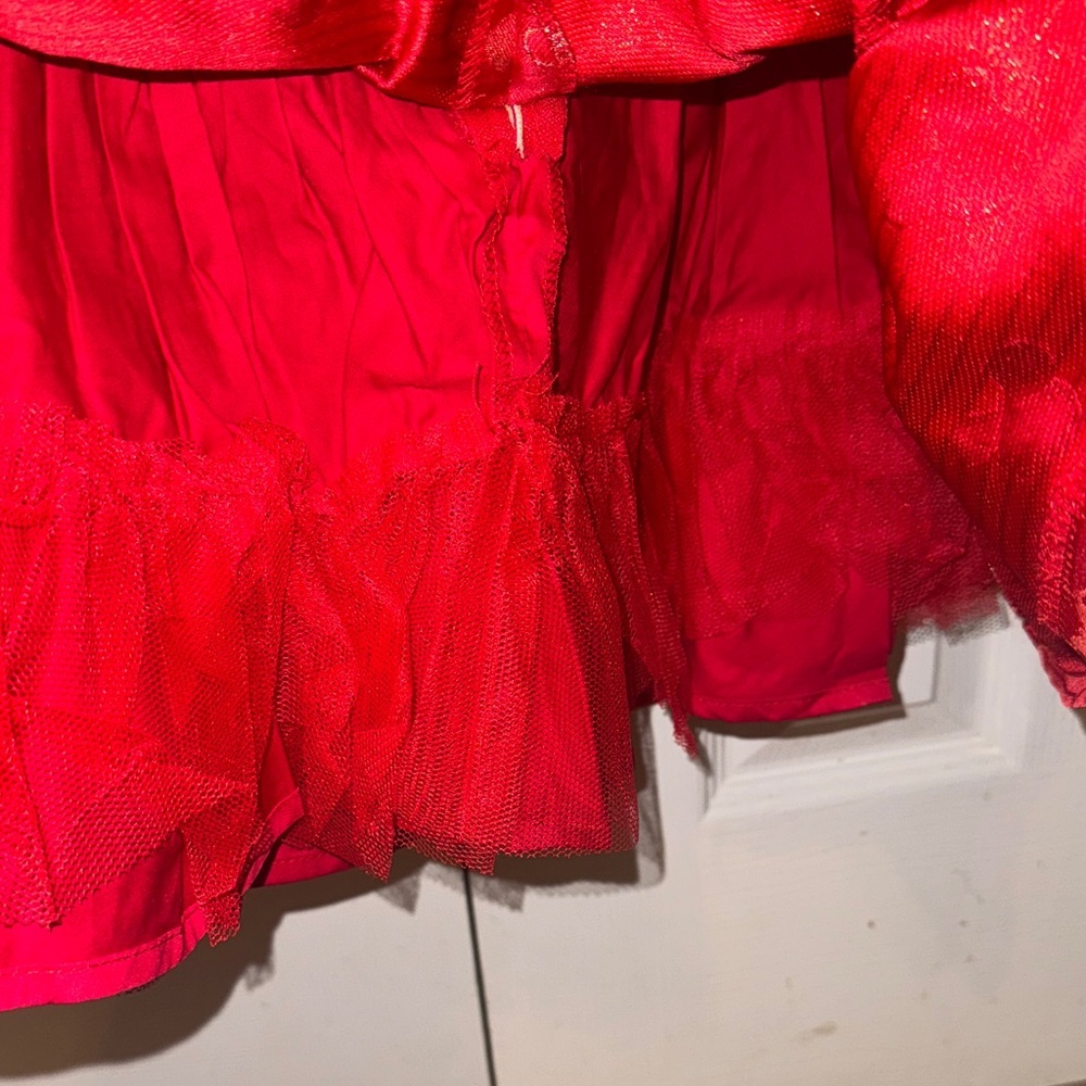 Disney Red Dress with Gold Accents - Picture 6 of 6
